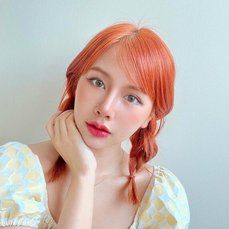 Kitty Kawaii Cemore Blue Monthly Colored Contacts - Image 6
