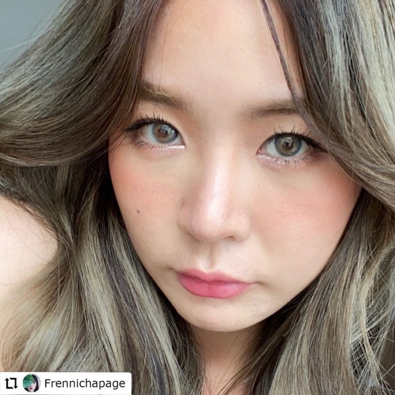 Kitty Kawaii Cemore Blue Monthly Colored Contacts - Image 3