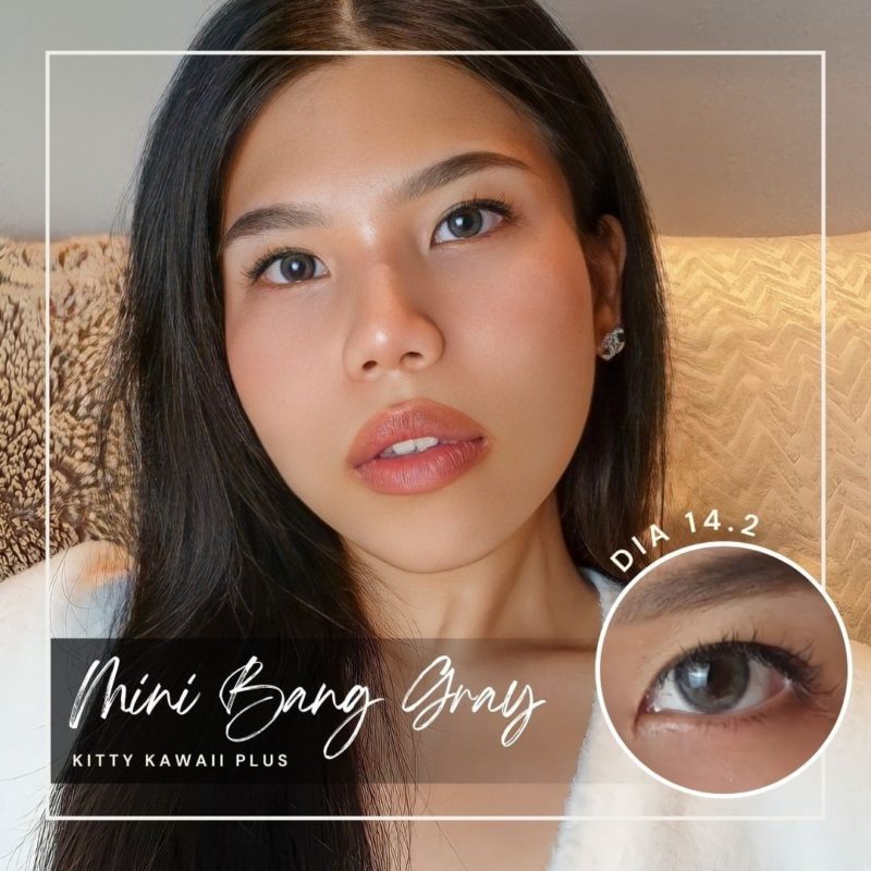 Kitty Kawaii Bang Gray Monthly Colored Contacts - Image 8