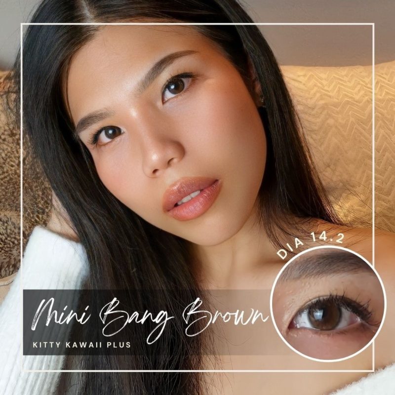 Kitty Kawaii Bang Brown Monthly Colored Contacts - Image 11