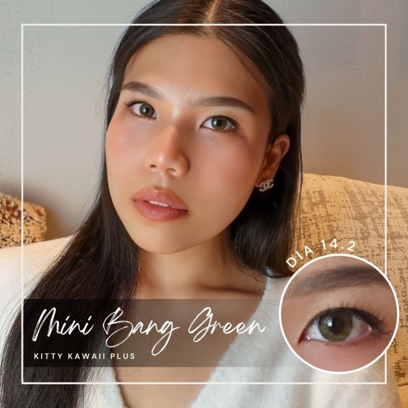 Kitty Kawaii Bang Green Monthly Colored Contacts - Image 7