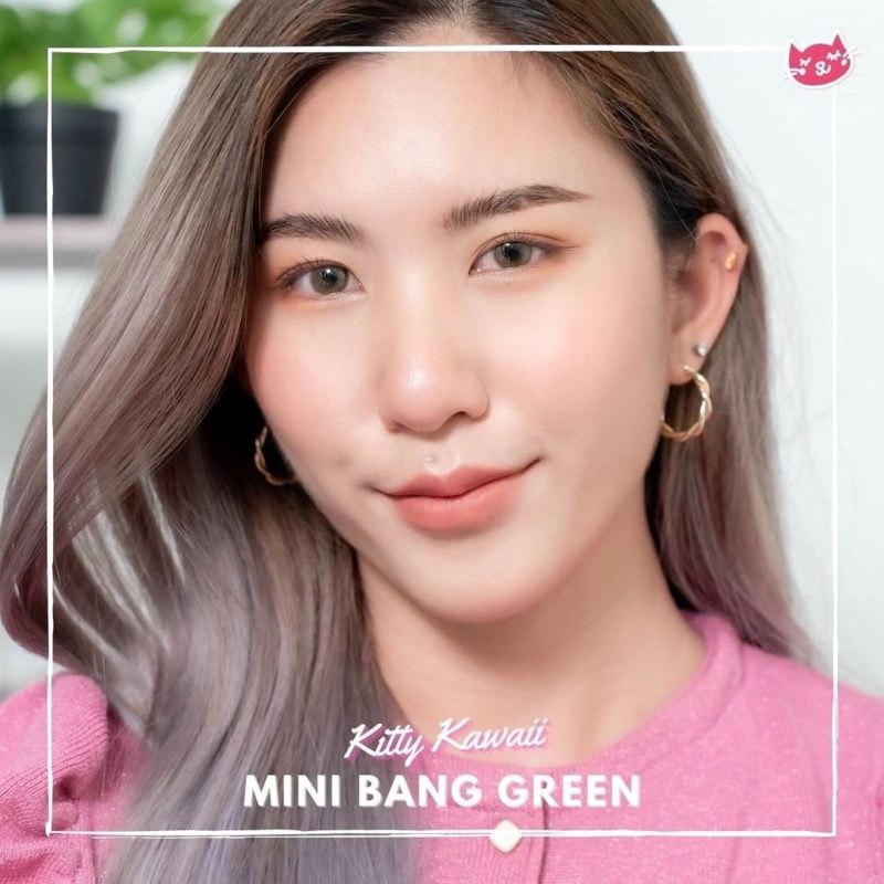 Kitty Kawaii Bang Green Monthly Colored Contacts - Image 15