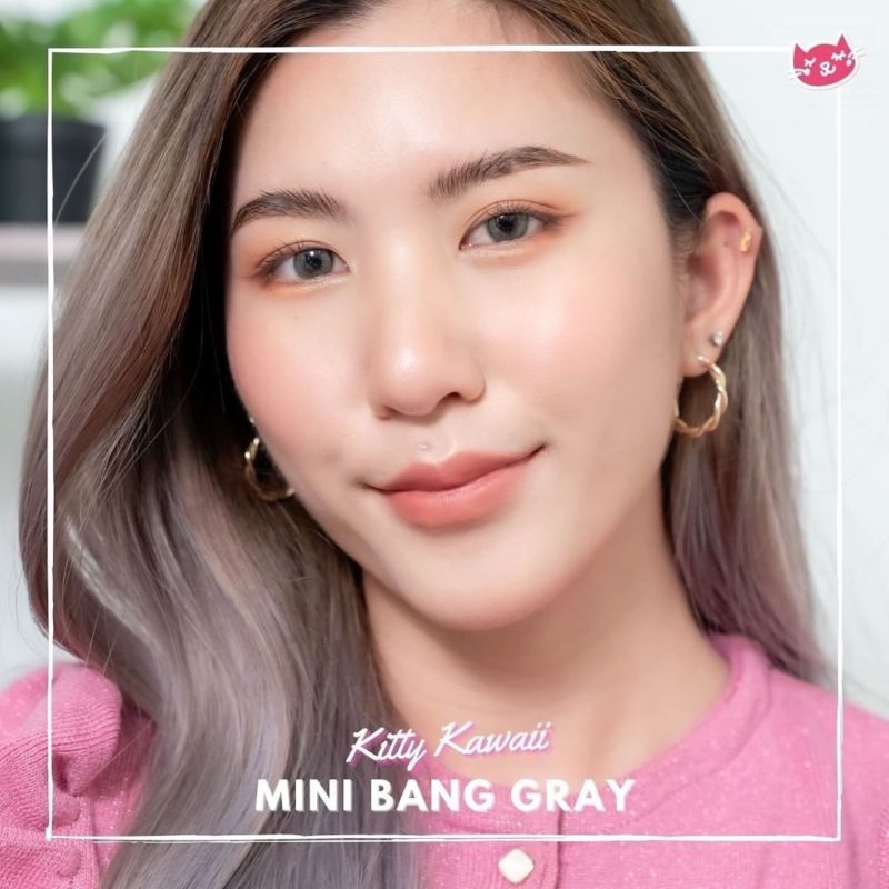 Kitty Kawaii Bang Gray Monthly Colored Contacts - Image 17