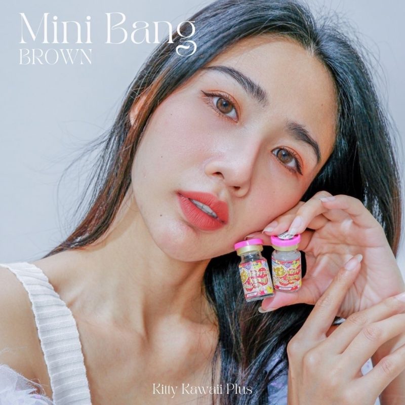 Kitty Kawaii Bang Brown Monthly Colored Contacts - Image 14
