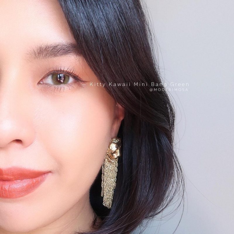 Kitty Kawaii Bang Green Monthly Colored Contacts - Image 10