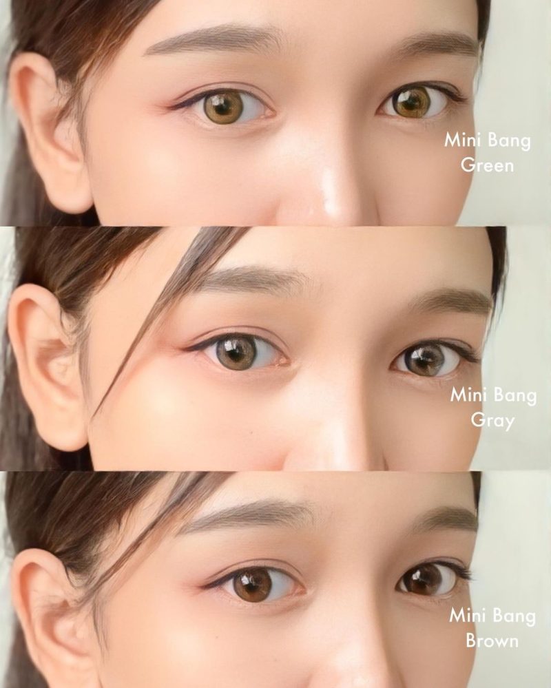 Kitty Kawaii Bang Brown Monthly Colored Contacts - Image 13
