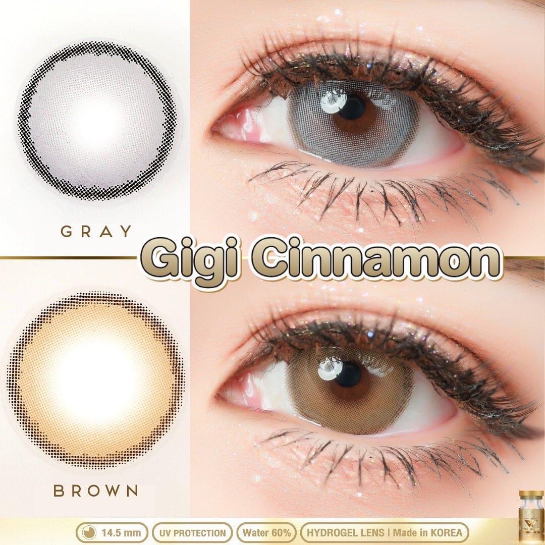 Gigi Cinnamon Gray 1 Month Contacts Bbbeautycontact