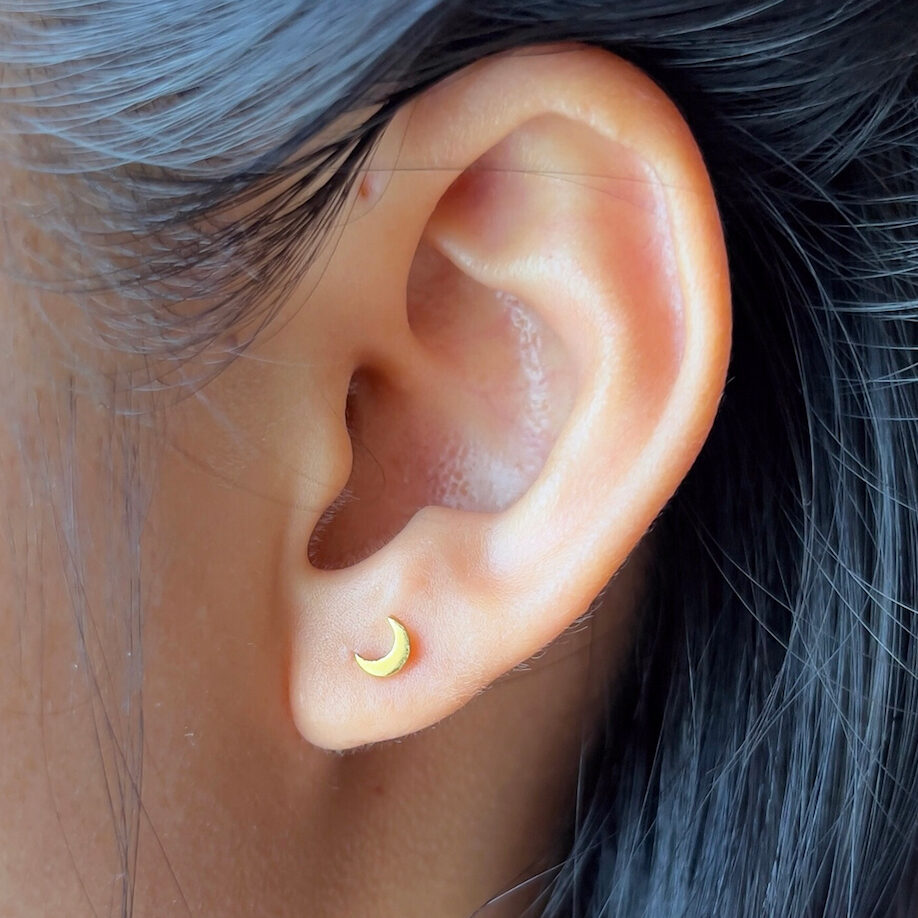 New Moon Minimal Earrings – Blinglane