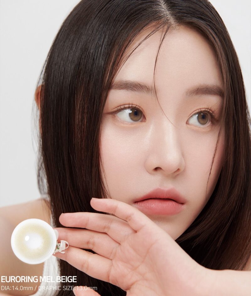 Uria Mel Beige Yearly Colored Contacts - Image 5