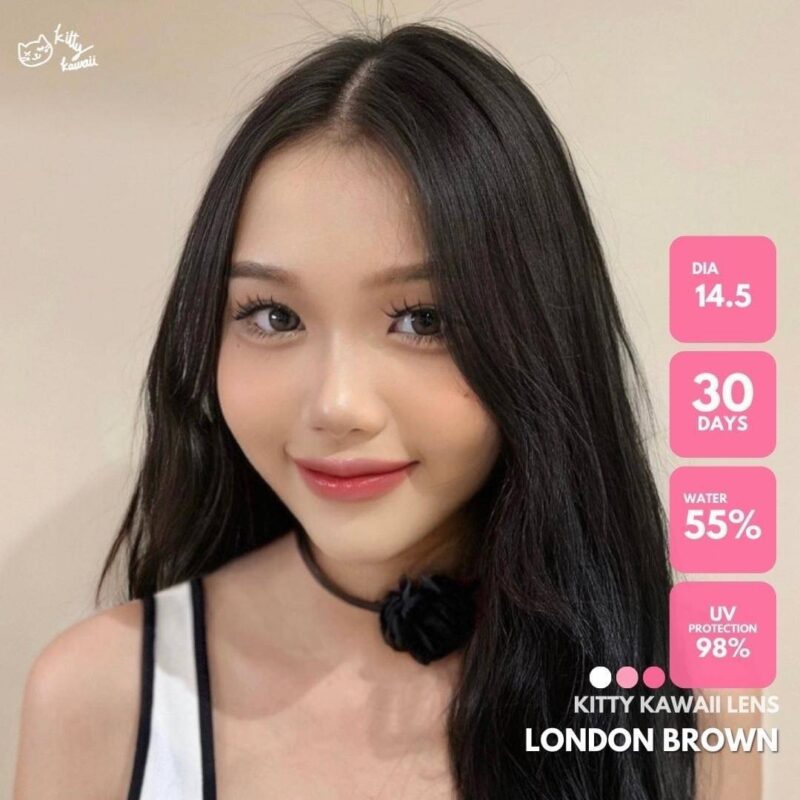 Kitty Kawaii London Brown Monthly Colored Contacts - Image 5
