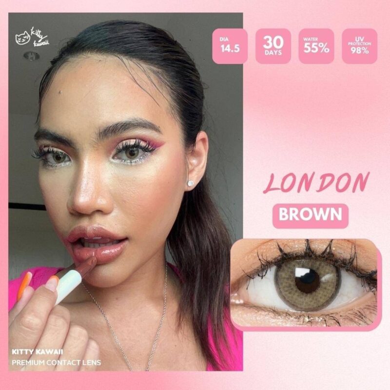 Kitty Kawaii London Brown Monthly Colored Contacts - Image 2