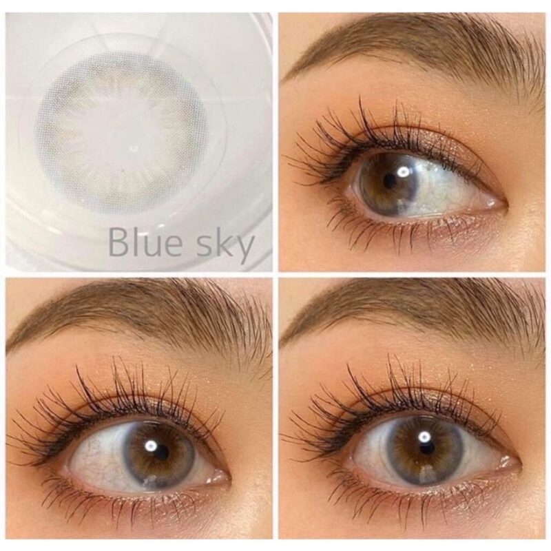 Sugar Pasteli Blue Sky Yearly Colored Contacts - Image 2