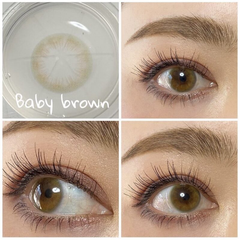 Sugar Pasteli Baby Brown Yearly Colored Contacts - Image 5