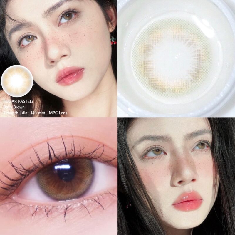 Sugar Pasteli Baby Brown Yearly Colored Contacts - Image 9