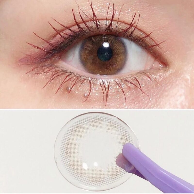 Sugar Pasteli City Brown Yearly Colored Contacts - Image 5