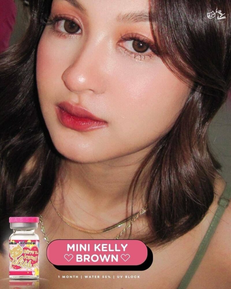 Kitty Kawaii Kelly Brown Monthly Colored Contacts - Image 4
