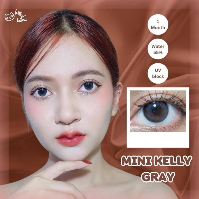 Kitty Kawaii Kelly Gray Monthly Colored Contacts - Image 3
