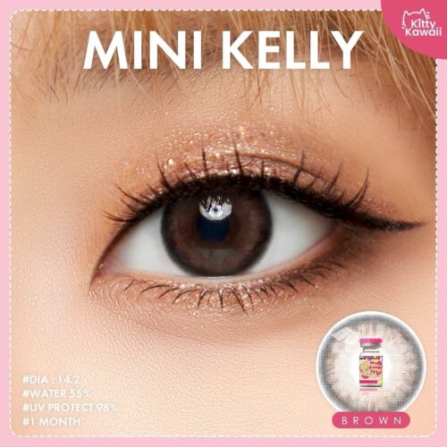 Kitty Kawaii Kelly Brown Monthly Colored Contacts