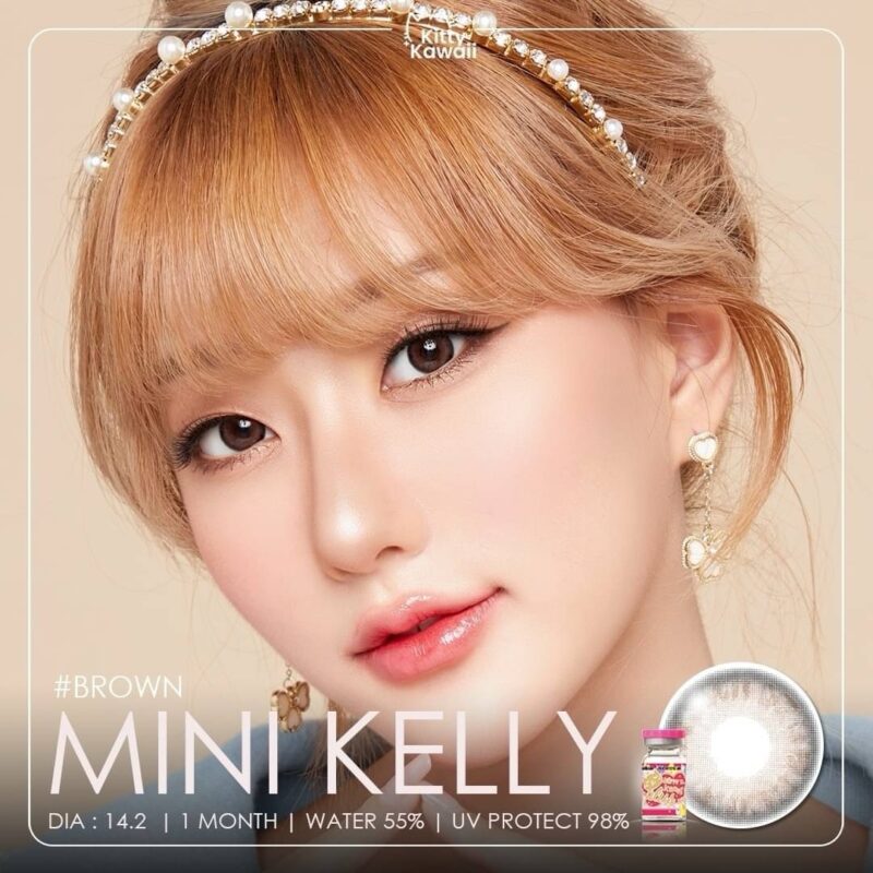 Kitty Kawaii Kelly Brown Monthly Colored Contacts - Image 7