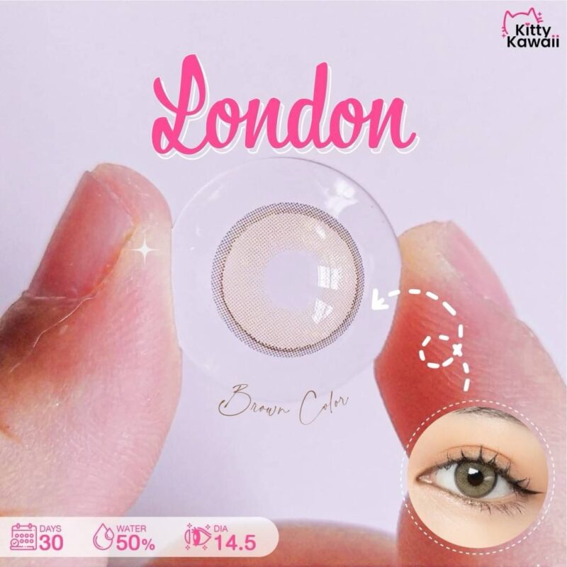 Kitty Kawaii London Brown Monthly Colored Contacts - Image 3