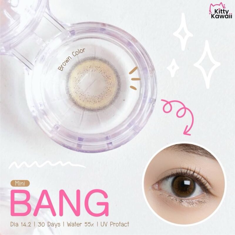 Kitty Kawaii Bang Brown Monthly Colored Contacts - Image 7