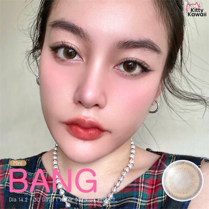 Kitty Kawaii Bang Brown Monthly Colored Contacts - Image 6