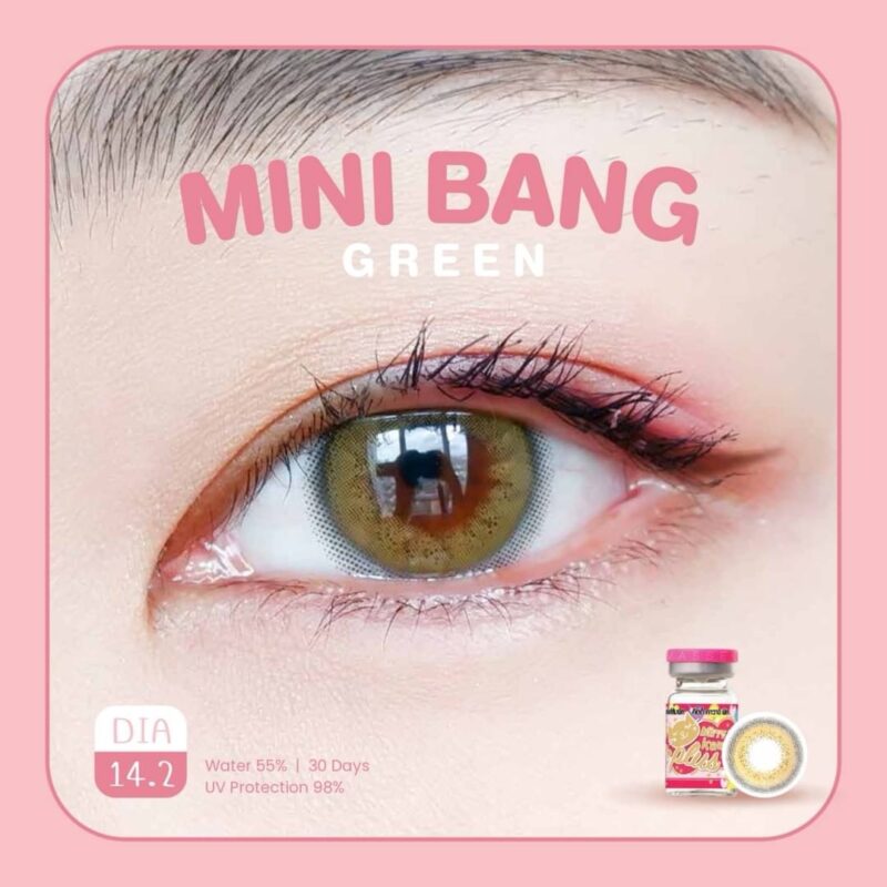 Kitty Kawaii Bang Green Monthly Colored Contacts - Image 4