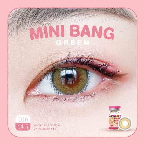 Kitty Kawaii Bang Brown Monthly Colored Contacts