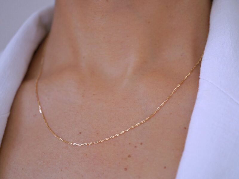 Gucci Mariner Chain Necklace 18K Solid Yellow Gold or White Gold - Image 3