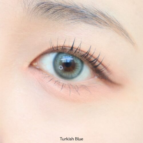 Uria Turkish Blue Cat Eye 6-Month Colored Contacts