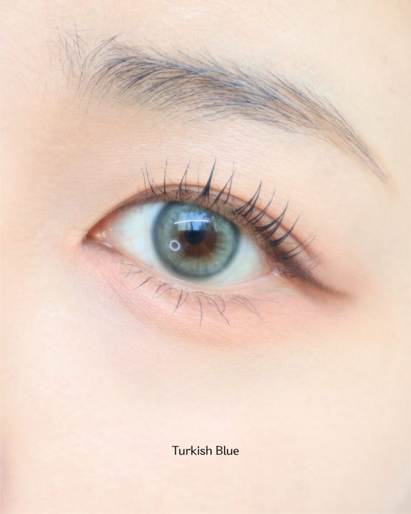 Uria Turkish Blue Cat Eye 6-Month Colored Contacts