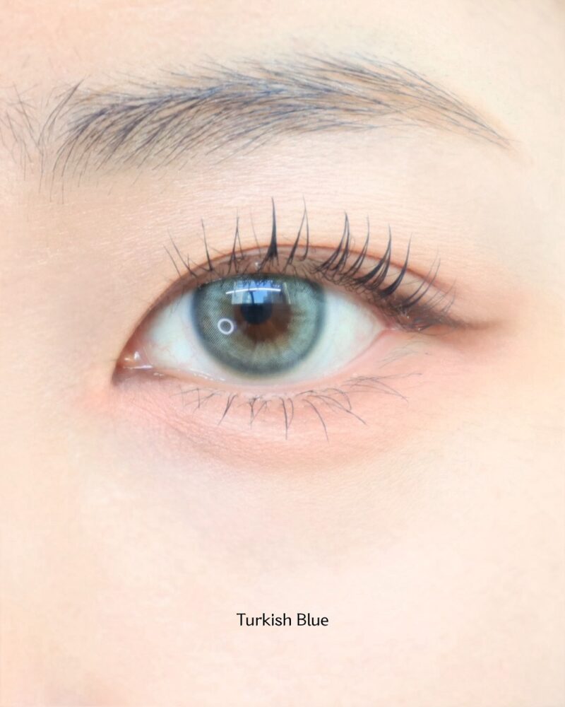 Uria Turkish Blue Cat Eye 6-Month Colored Contacts - Image 4