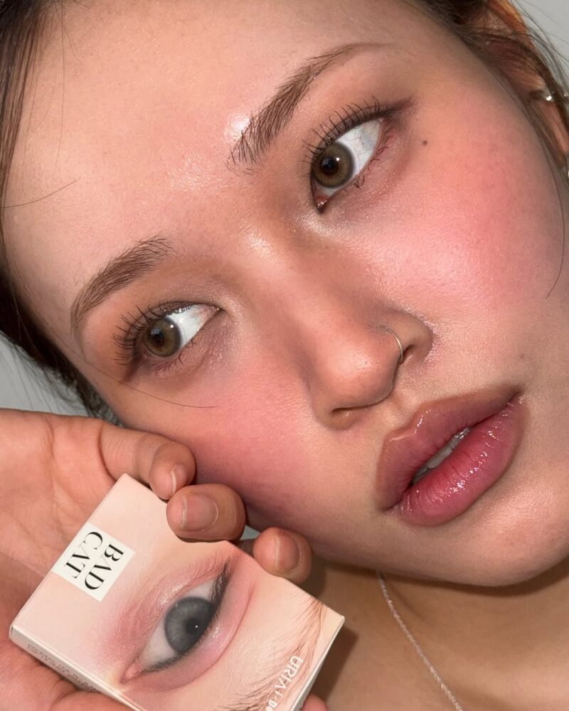 Uria Siamese Beige Brown Cat Eye 6-Month Colored Contacts - Image 7