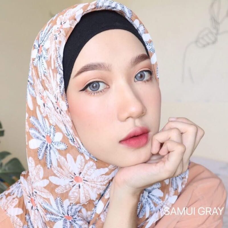 Dreamcolor Samui Gray Monthly Colored Contacts - Image 2