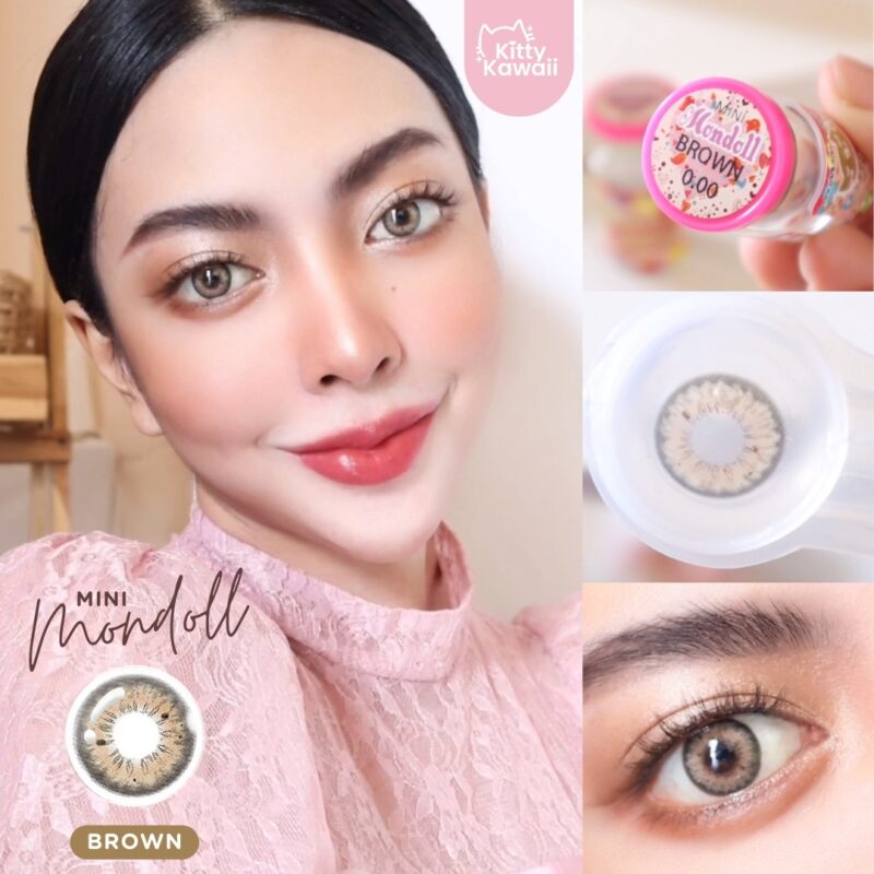 Kitty Kawaii Mondoll Brown Monthly Colored Contacts - Image 8