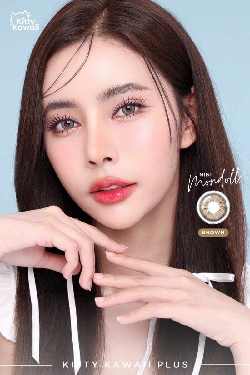 Kitty Kawaii Mondoll Brown Monthly Colored Contacts - Image 10