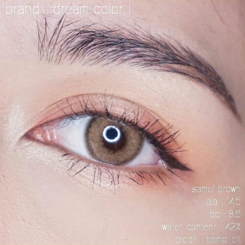 Dreamcolor Samui Brown Monthly Colored Contacts