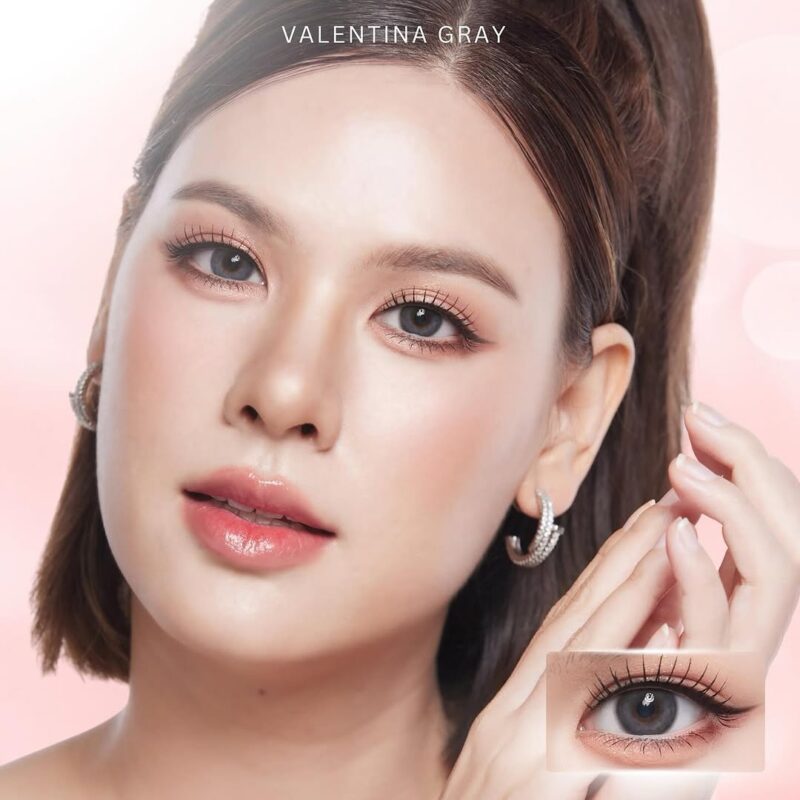 Kitty Kawaii Valentina Gray Monthly Colored Contacts - Image 3