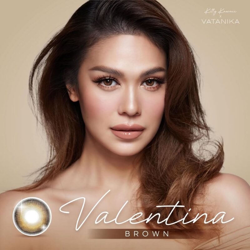 Kitty Kawaii Valentina Brown Monthly Colored Contacts - Image 2