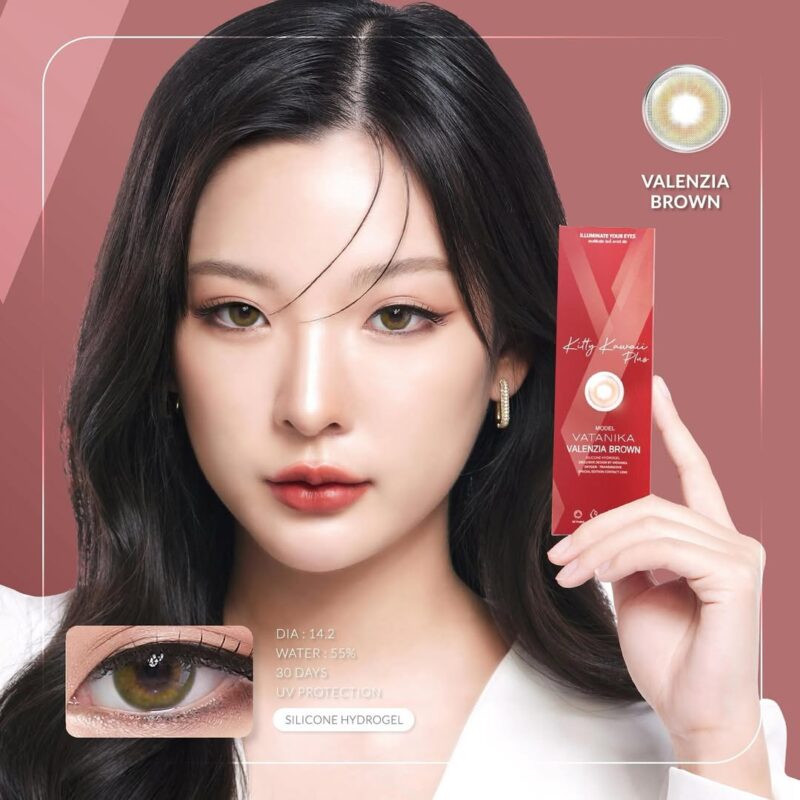 Kitty Kawaii Valenzia Brown Monthly Colored Contacts - Image 12