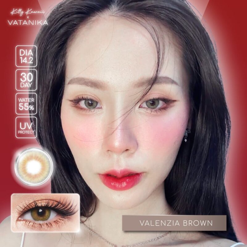 Kitty Kawaii Valenzia Brown Monthly Colored Contacts - Image 13