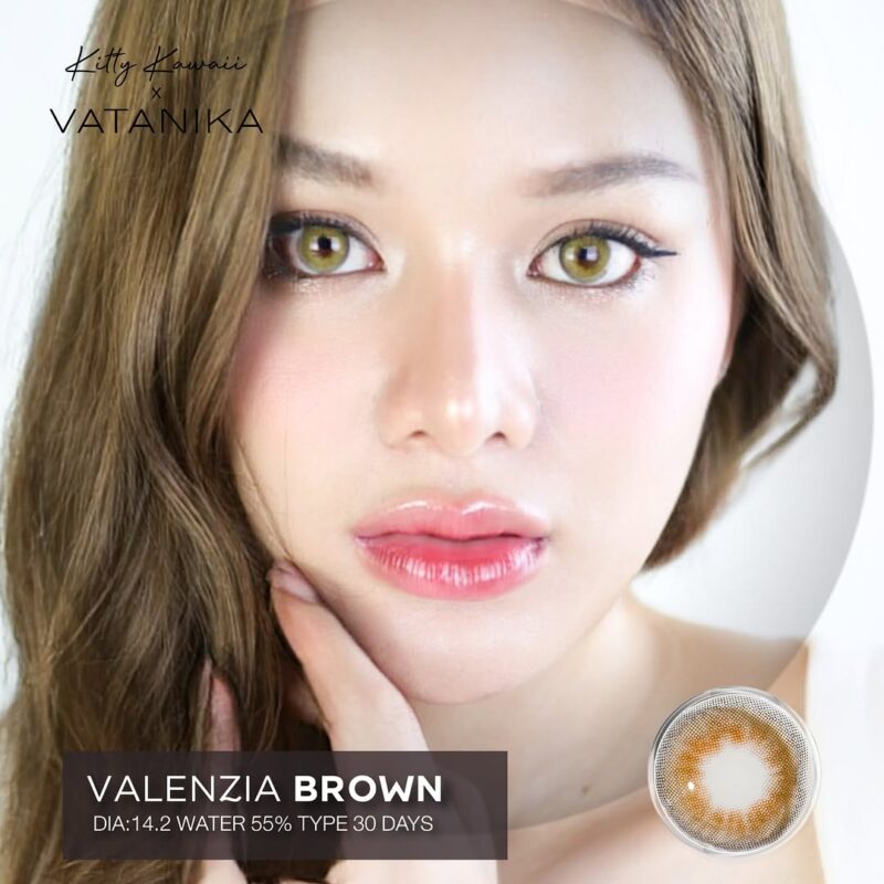 Kitty Kawaii Valenzia Brown Monthly Colored Contacts - Image 4