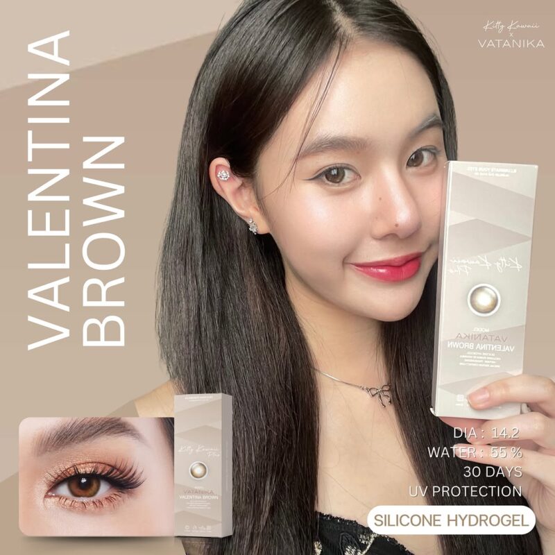 Kitty Kawaii Valentina Brown Monthly Colored Contacts - Image 16