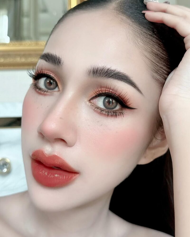 Kitty Kawaii Valenzia Gray Monthly Colored Contacts - Image 5