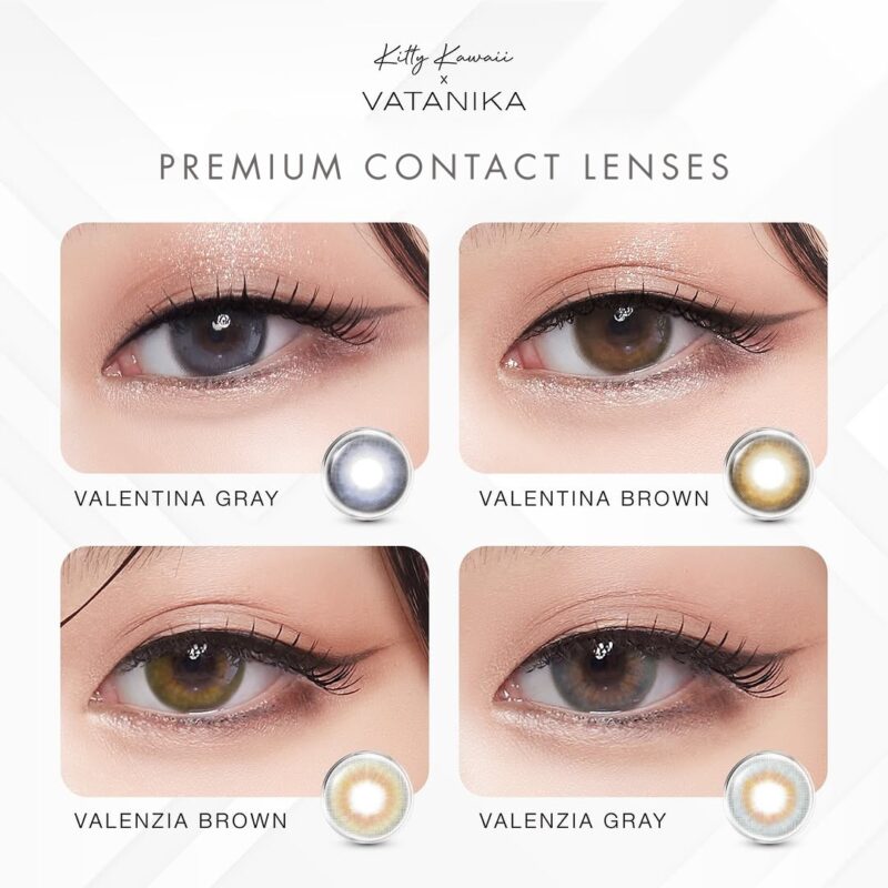 Kitty Kawaii Valentina Brown Monthly Colored Contacts - Image 5