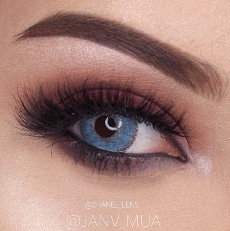 Dreamcolor Teresa Blue Monthly Colored Contacts