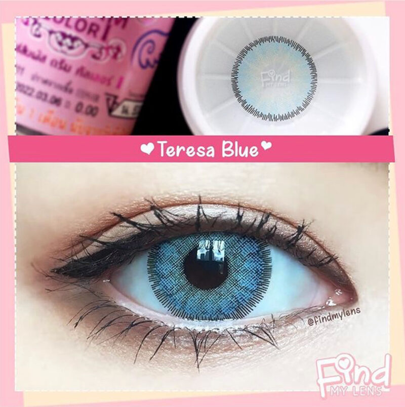 Dreamcolor Teresa Blue Monthly Colored Contacts - Image 5