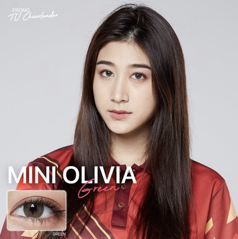 Kitty Kawaii Olivia Green Monthly Colored Contacts - Image 3