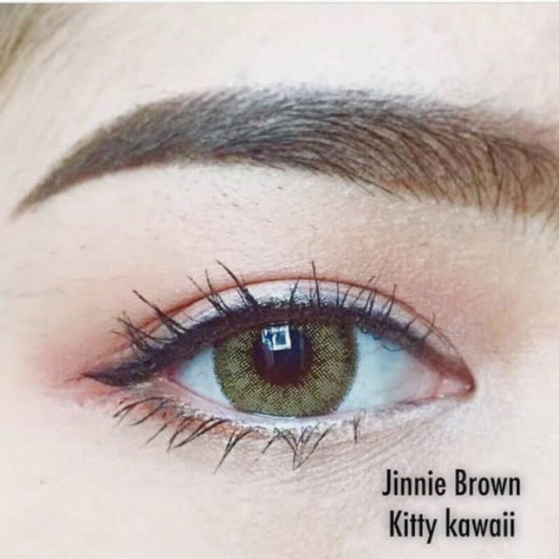 Kitty Kawaii Jinnie Brown Monthly Colored Contacts