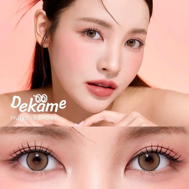 Hug Me Brown 6-Month Colored Contacts - Image 2